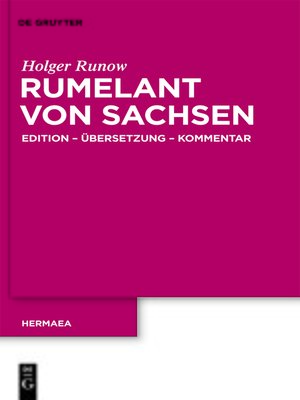 cover image of Rumelant von Sachsen